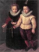 KETEL, Cornelis Double Portrait of a Brother and Sister sg china oil painting reproduction